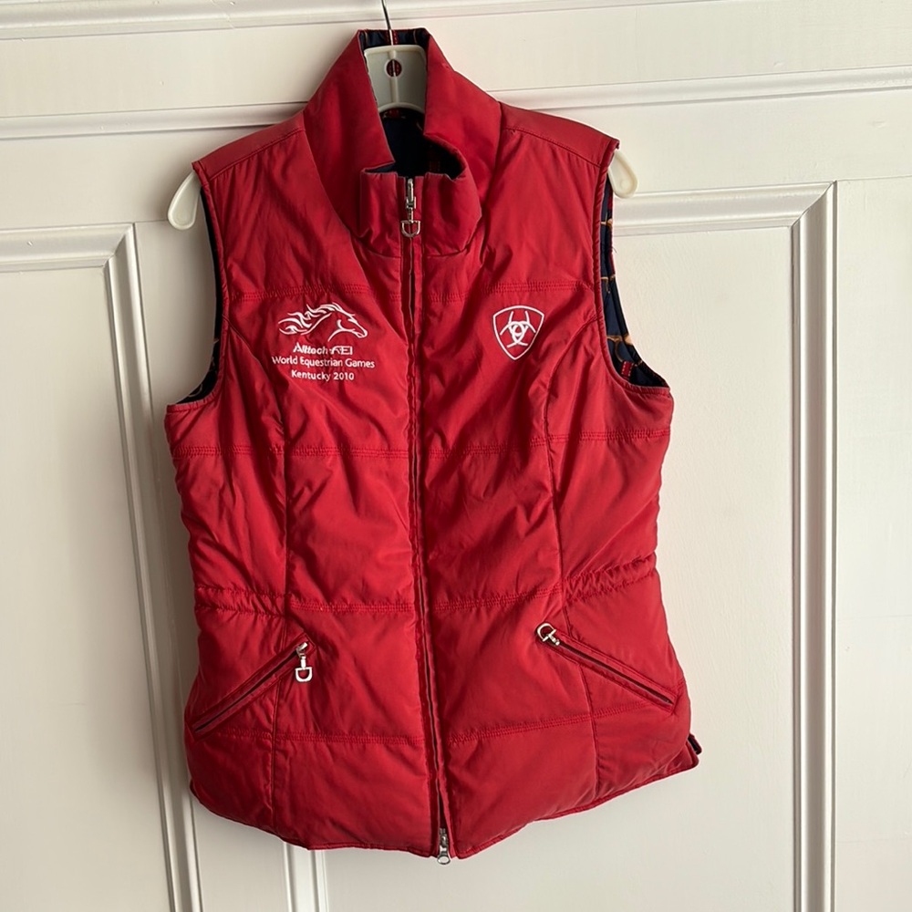 Ariat Equestrian Vest Reversible Equestrian clothing
